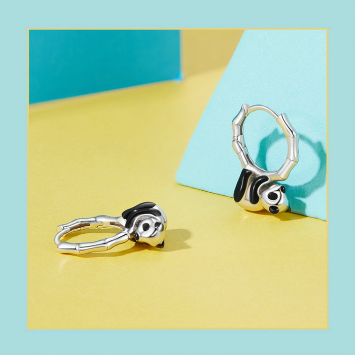 Cercei argint ursuleti panda [20]