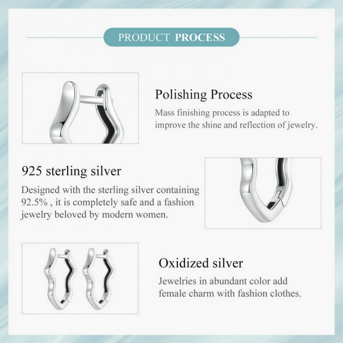 Cercei argint valurile marii [10]