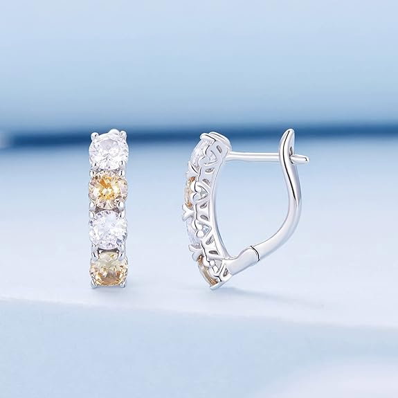 Cercei argint zircon de lux [3]