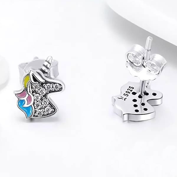 Cercei din argint 925 cu Unicorn [7]