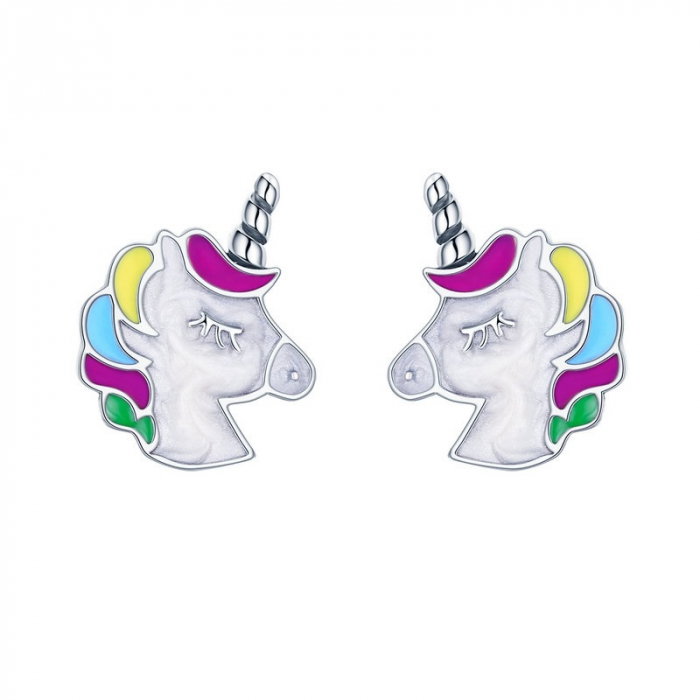 Cercei din Argint Unicorn [1]