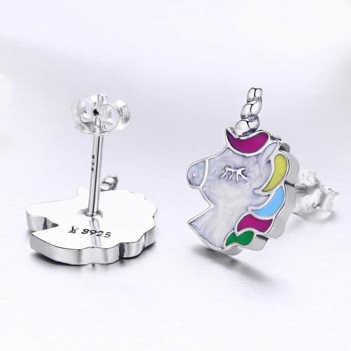 Cercei din Argint Unicorn [2]