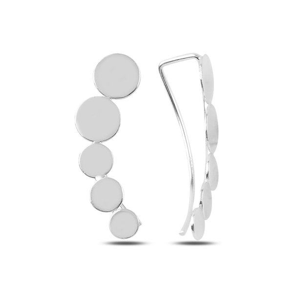Cercei Ear Cuff argint 925 rodiat cu banuti - Be Authentic ETU0087 [1]