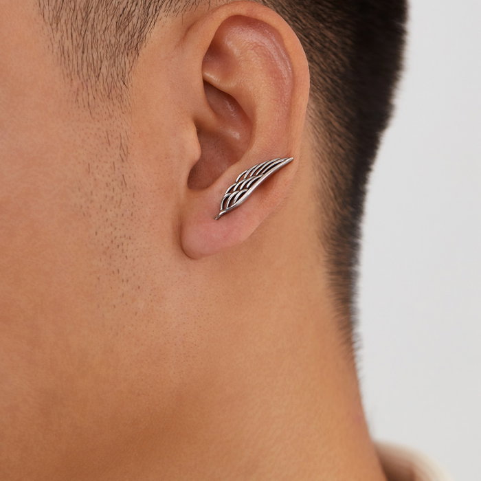 Cercei inox aripi de inger [15]