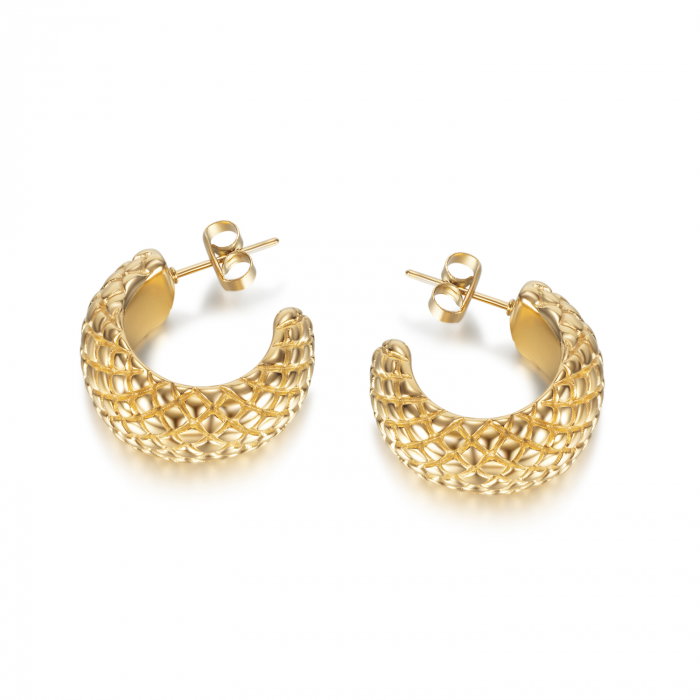 Cercei inox aurii [1]