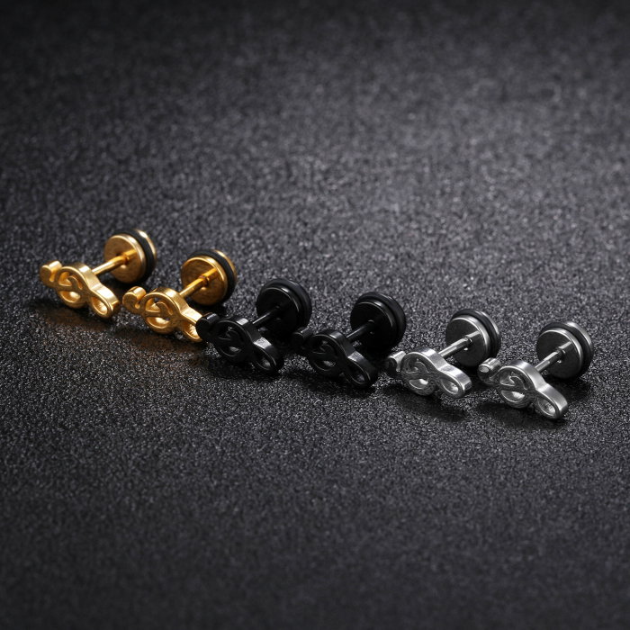 Cercei inox Cheia Sol [5]