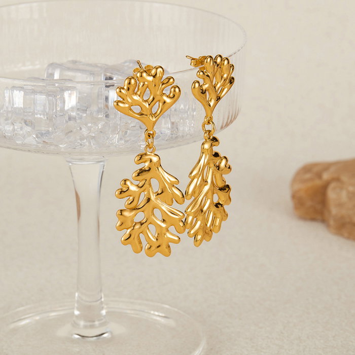 Cercei inox coral [7]