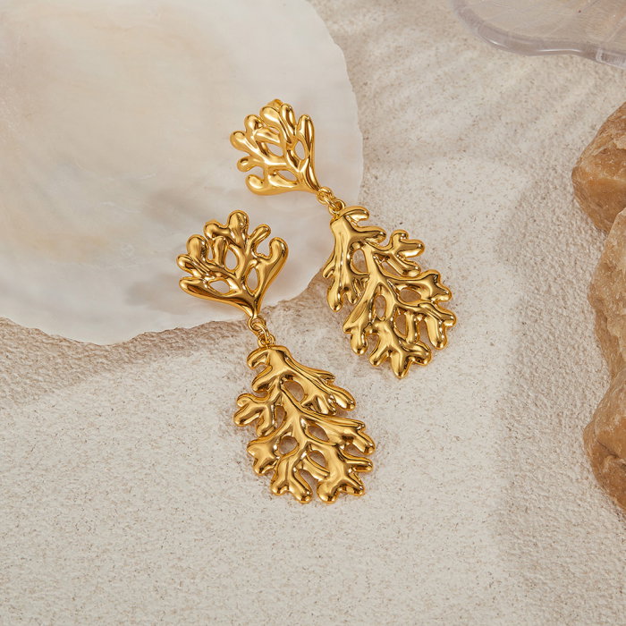 Cercei inox coral [5]