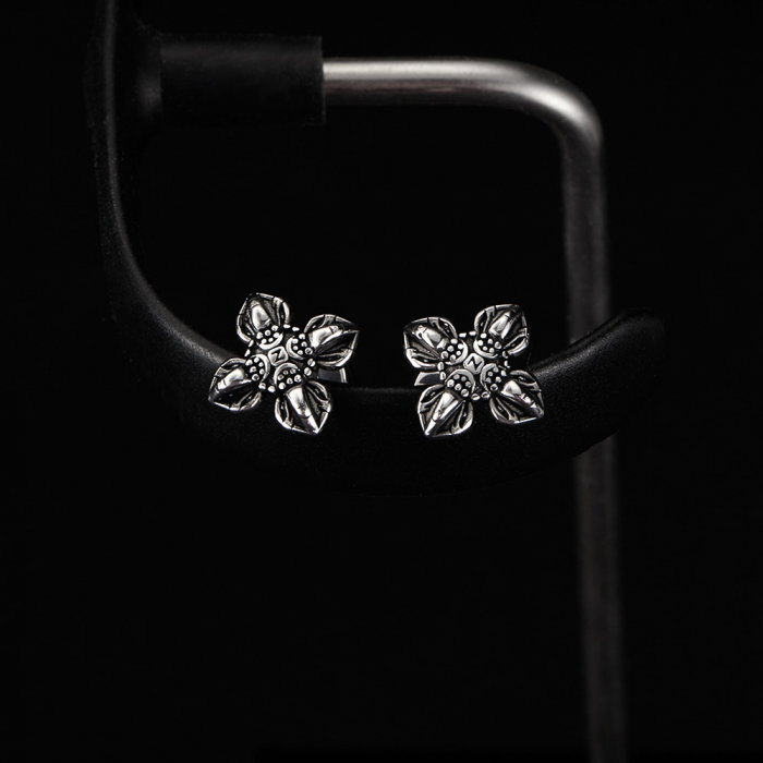 Cercei inox cruce stilizata [5]