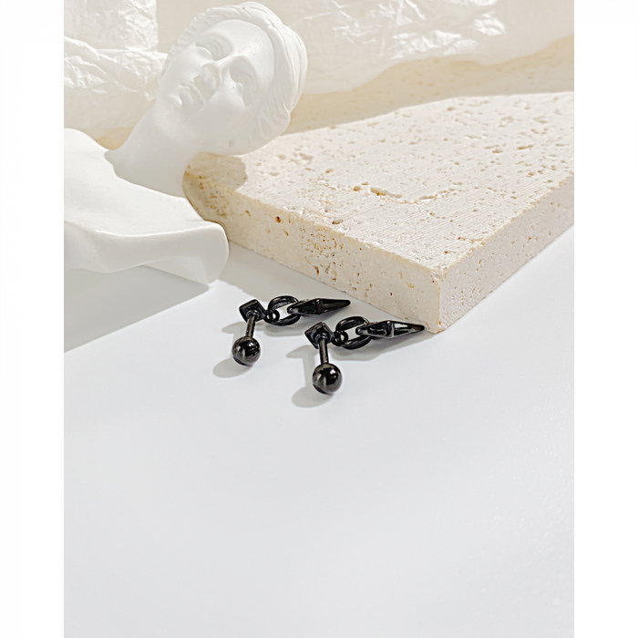 Cercei inox cu cruci [6]