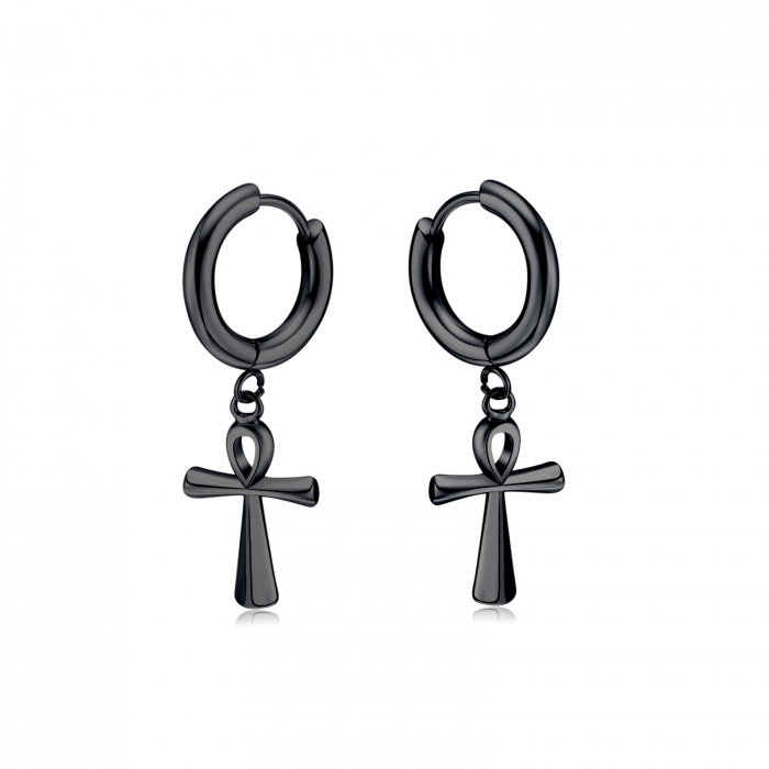 Cercei inox cu cruciulite [1]