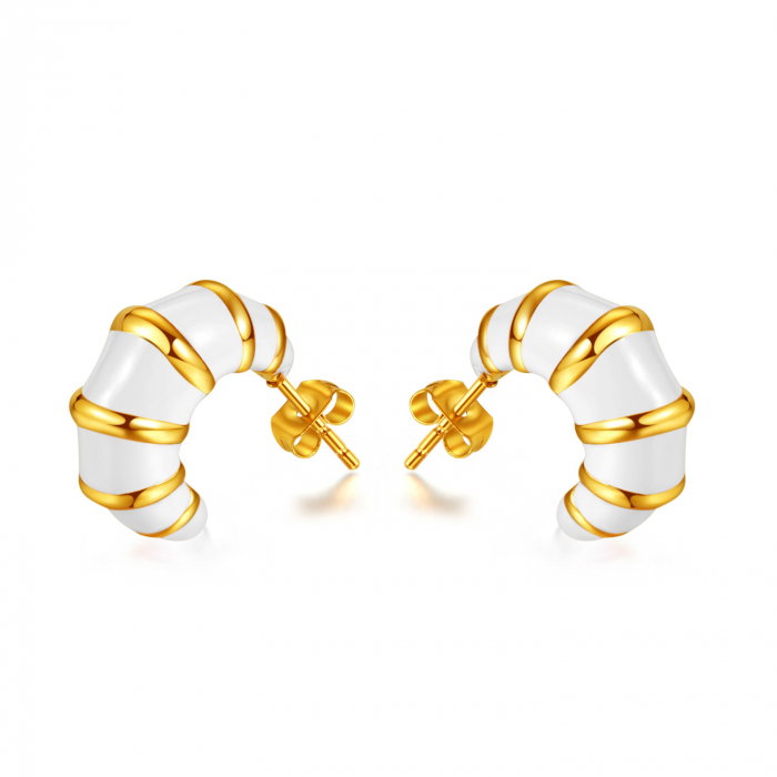 Cercei inox cu email [1]