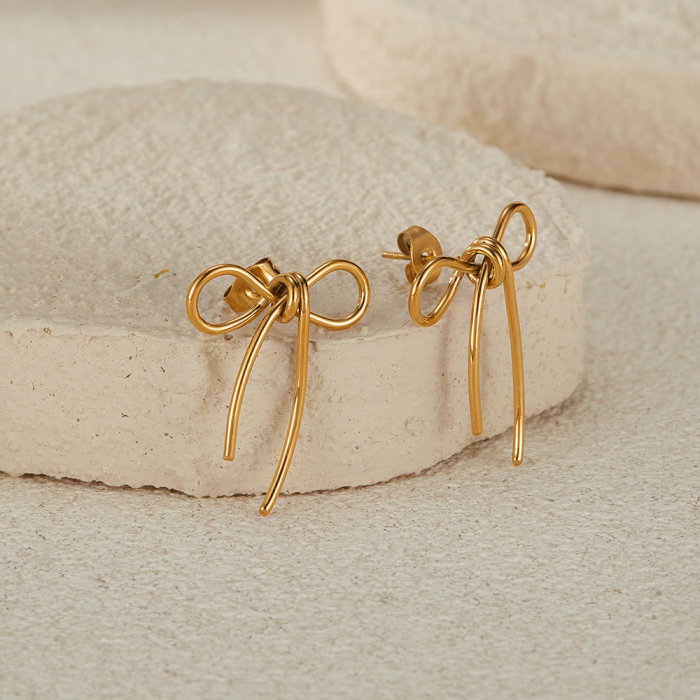 Cercei inox cu fundite [2]