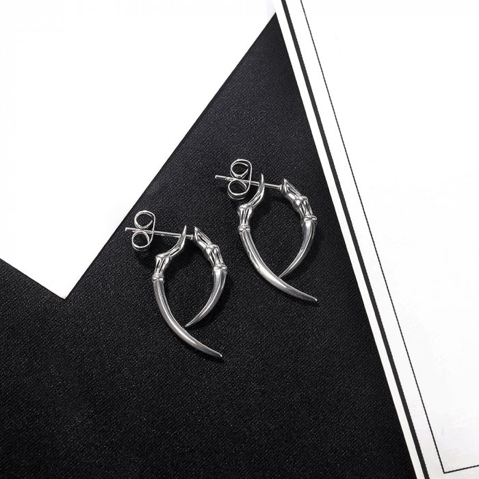 Cercei inox cu ghiare [7]