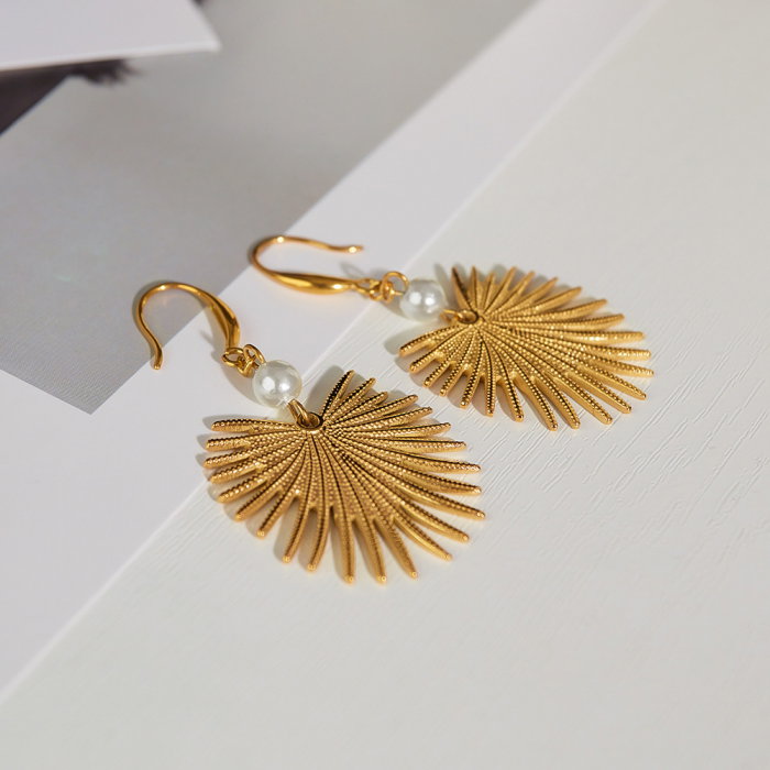 Cercei inox cu inimioare [2]