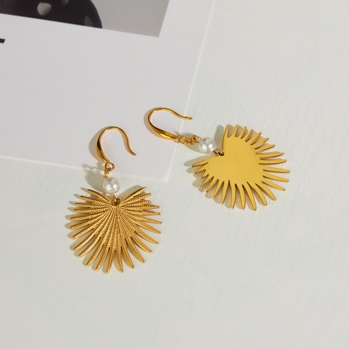 Cercei inox cu inimioare [10]