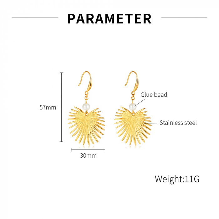 Cercei inox cu inimioare [13]