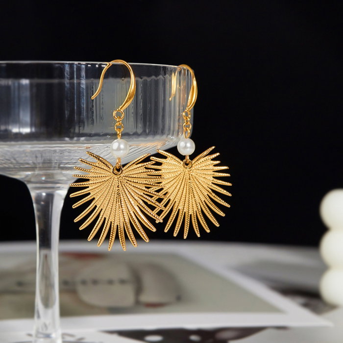 Cercei inox cu inimioare [5]