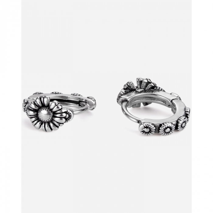 Cercei inox cu margarete [8]