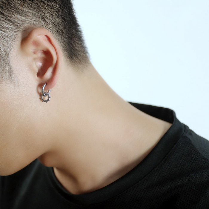 Cercei inox cu soare [13]