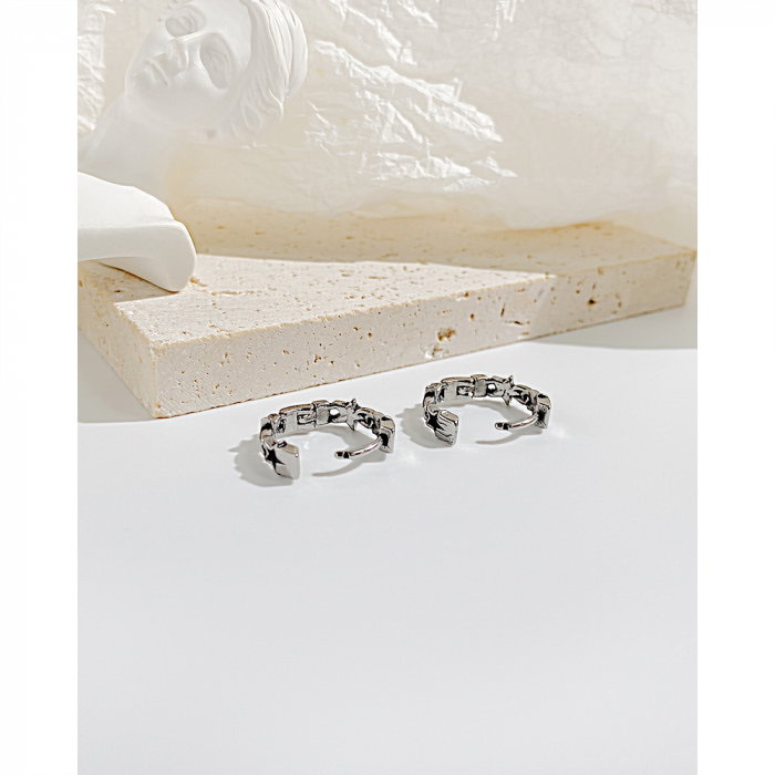 Cercei inox cu stelute [13]