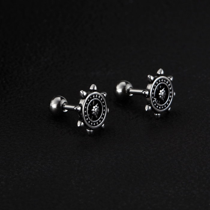 Cercei inox cu timona [10]
