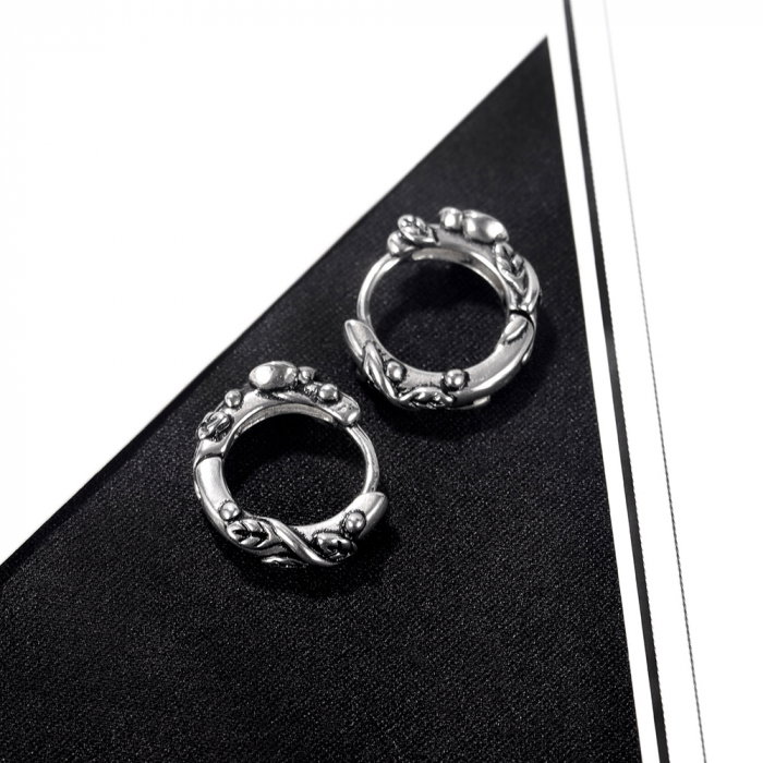 Cercei inox cu trandafiri [12]