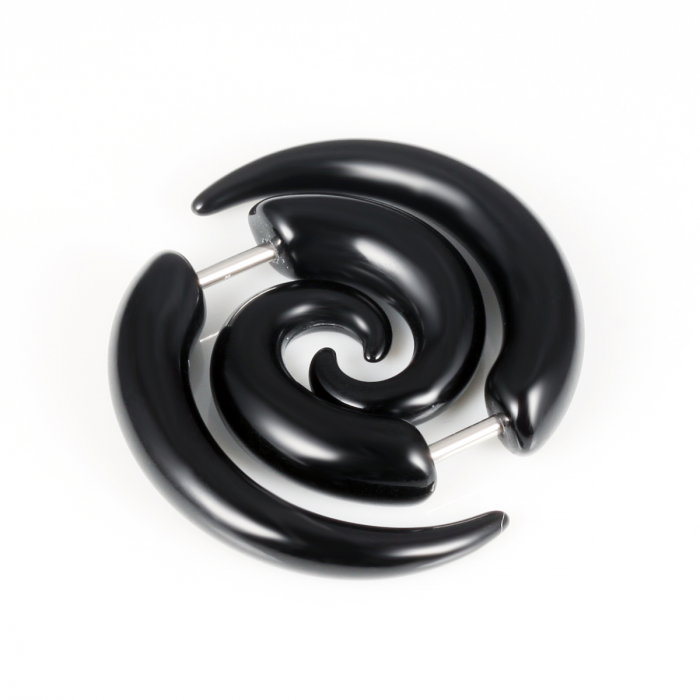 Cercei inox cu vinil [2]