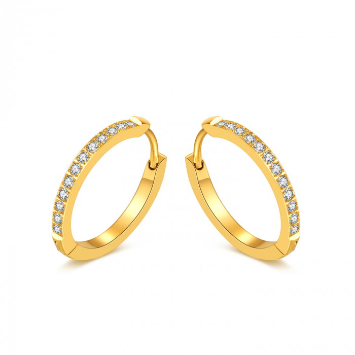 Cercei inox cu zirconii [1]