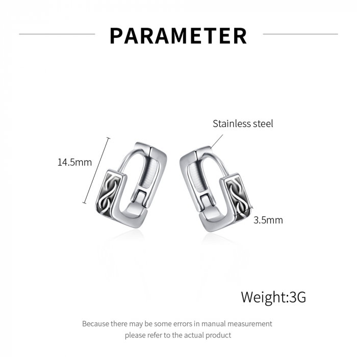 Cercei inox eleganti [7]