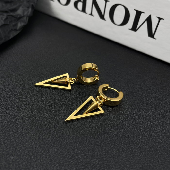 Cercei inox geometrici [2]