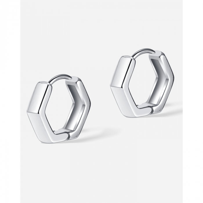 Cercei inox geometrici [8]