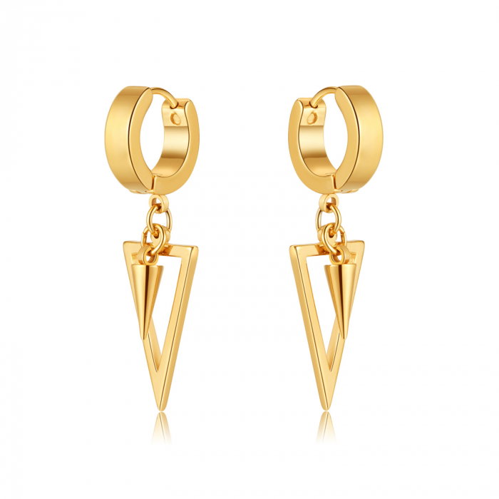 Cercei inox geometrici [1]