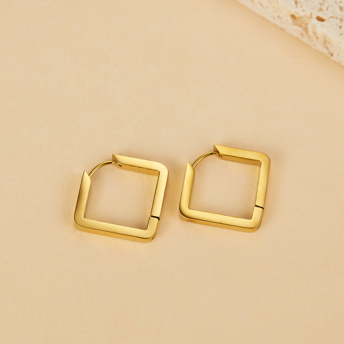 Cercei inox geometrici  [2]