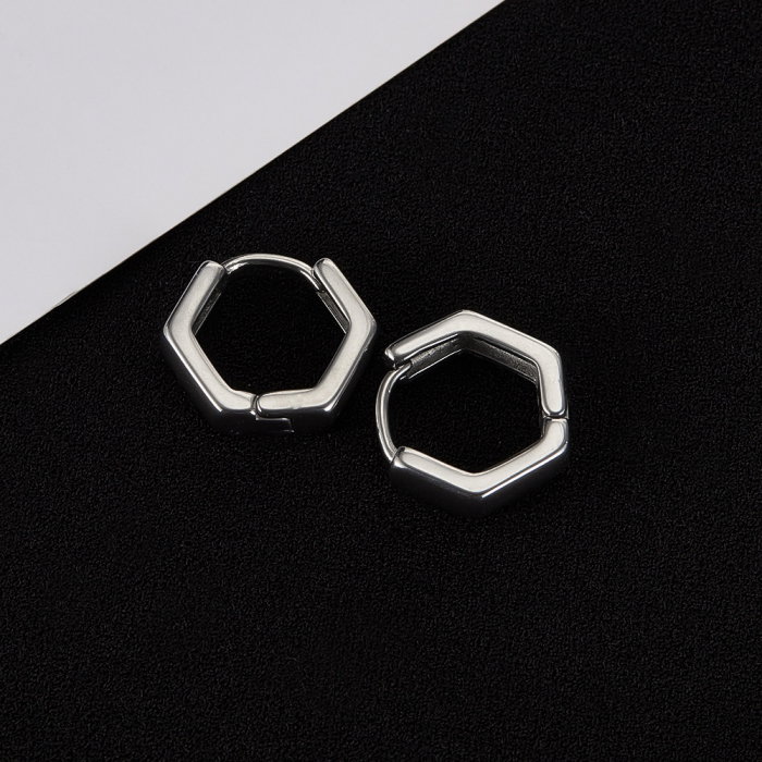 Cercei inox geometrici [14]