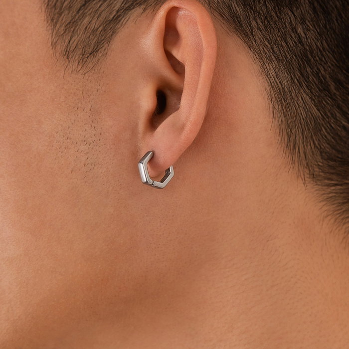 Cercei inox geometrici [15]