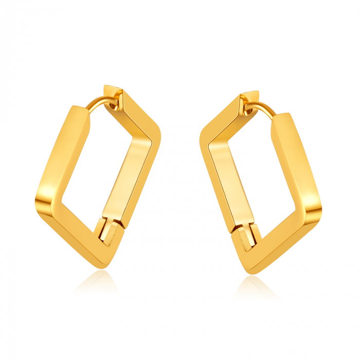 Cercei inox geometrici  [1]