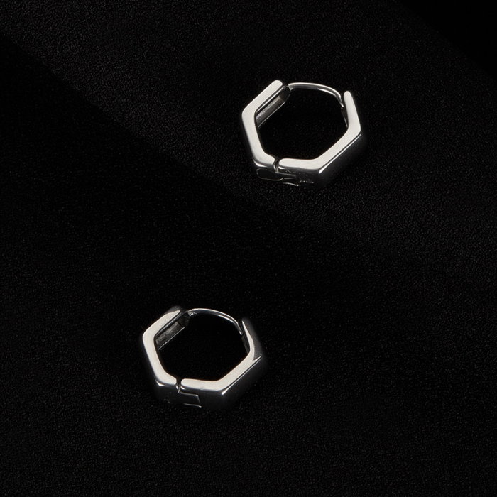 Cercei inox geometrici [2]