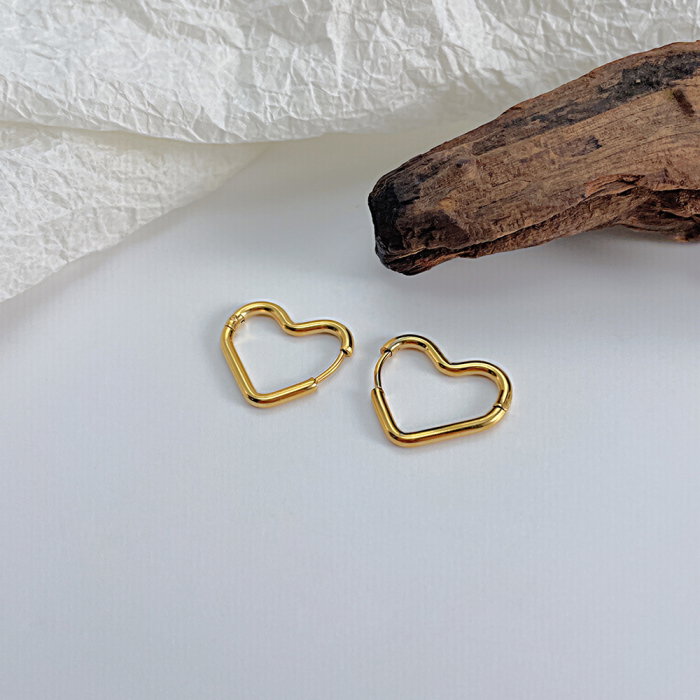 Cercei inox inimioare [3]