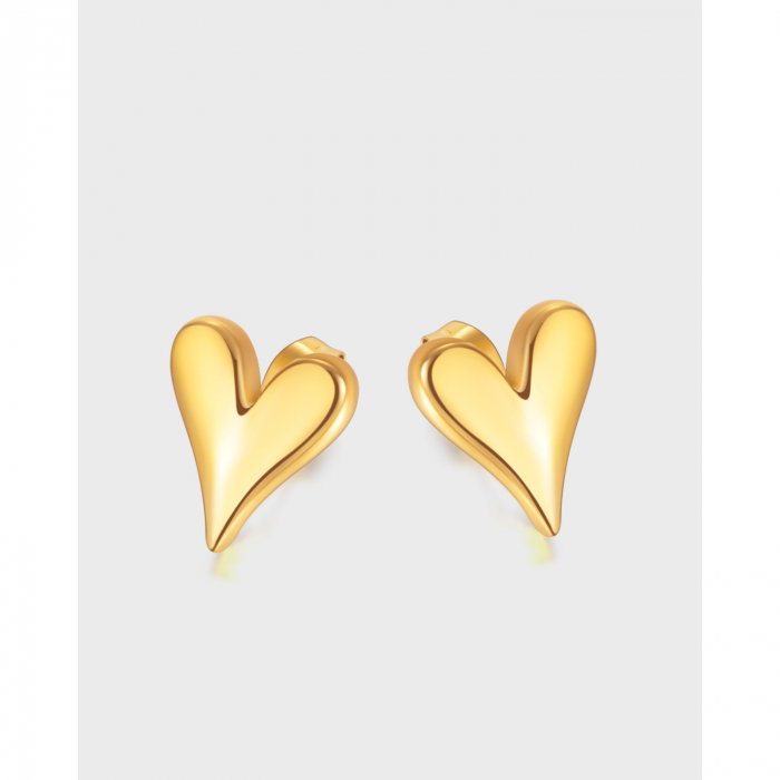 Cercei inox inimioare [7]