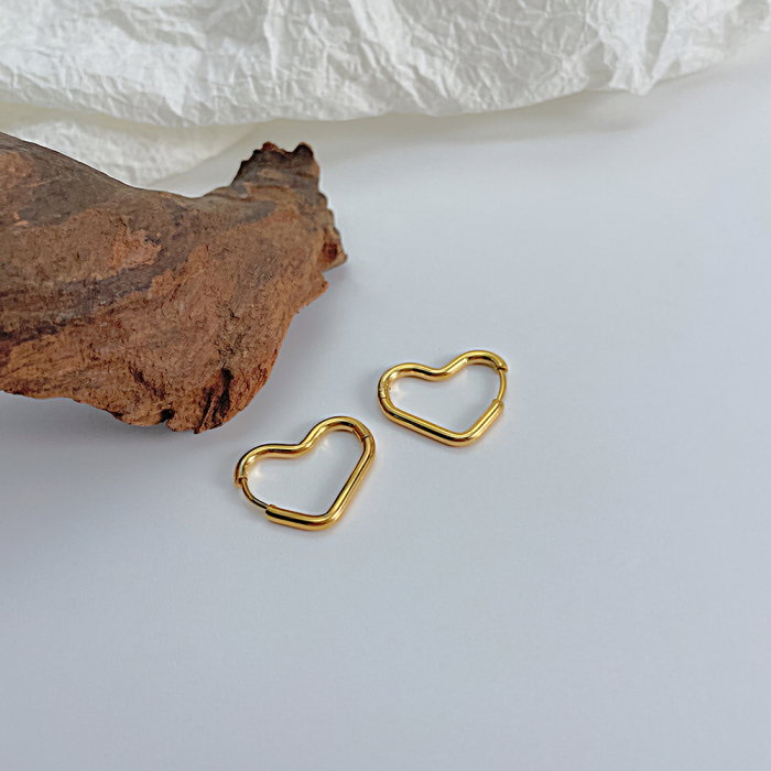 Cercei inox inimioare [5]