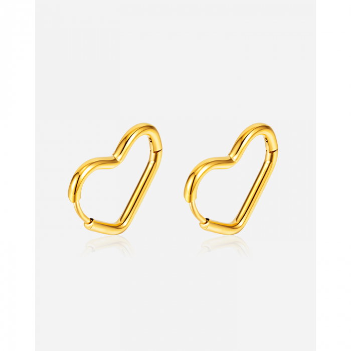 Cercei inox inimioare [6]