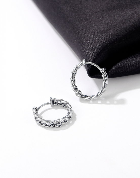 Cercei inox lant [12]