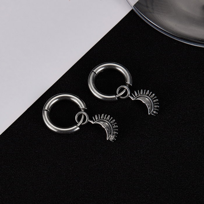 Cercei inox Luna [14]