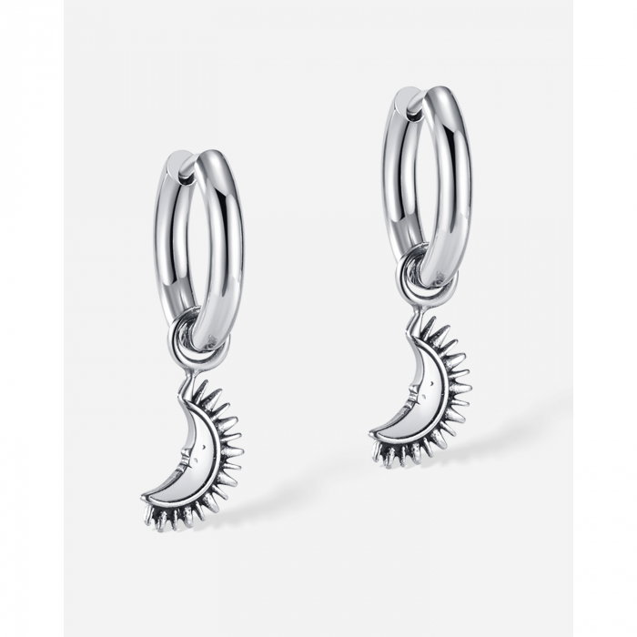 Cercei inox Luna [8]