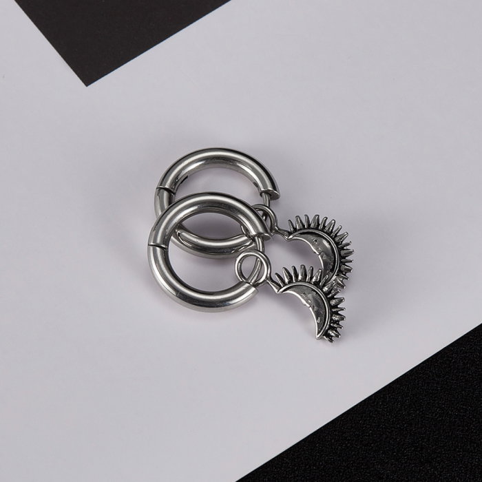 Cercei inox Luna [3]