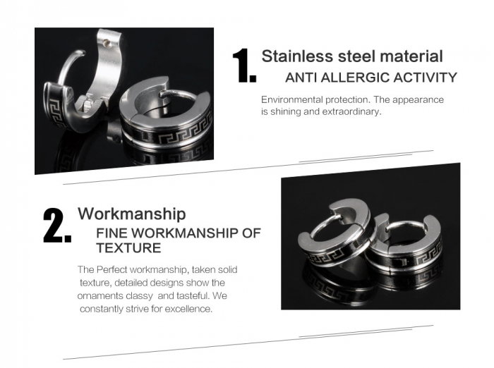 Cercei inox marele zid [6]