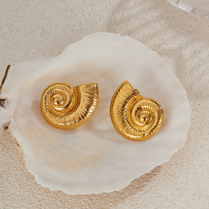Cercei inox melc de mare [9]