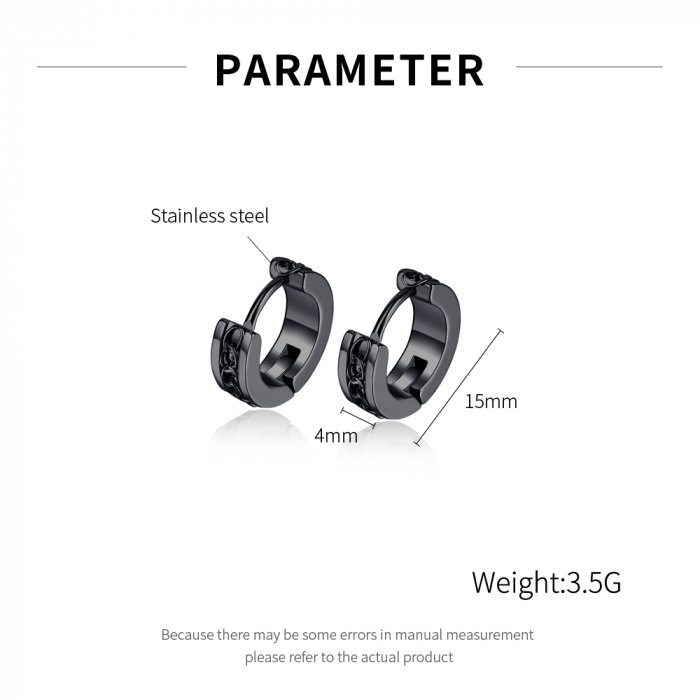 Cercei inox minimalisti [3]