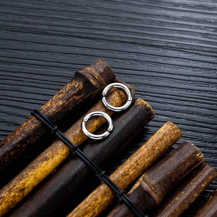 Cercei inox rotunzi 18 mm [4]